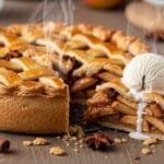 Homemade Classic Apple Pie Recipe classic apple pie with golden flaky crust and spiced apple filling