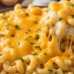 Crockpot Macaroni and Cheese (Ultra Creamy, Hands-Off & Family Favorite) creamy crockpot macaroni and cheese with melted cheddar and tender pasta