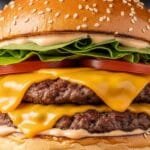 How to Make a Juicy Double Patty Smash Burger at Home (Better Than Restaurant Style) double patty smash burger with crispy edges and melted cheese