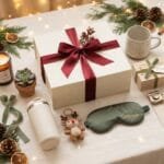 10 Best Christmas Gifts Under $50 for Everyone Christmas gifts under $50 including candles, mugs, plants, cozy accessories, personalized gifts, plush items, and reading accessories.”
